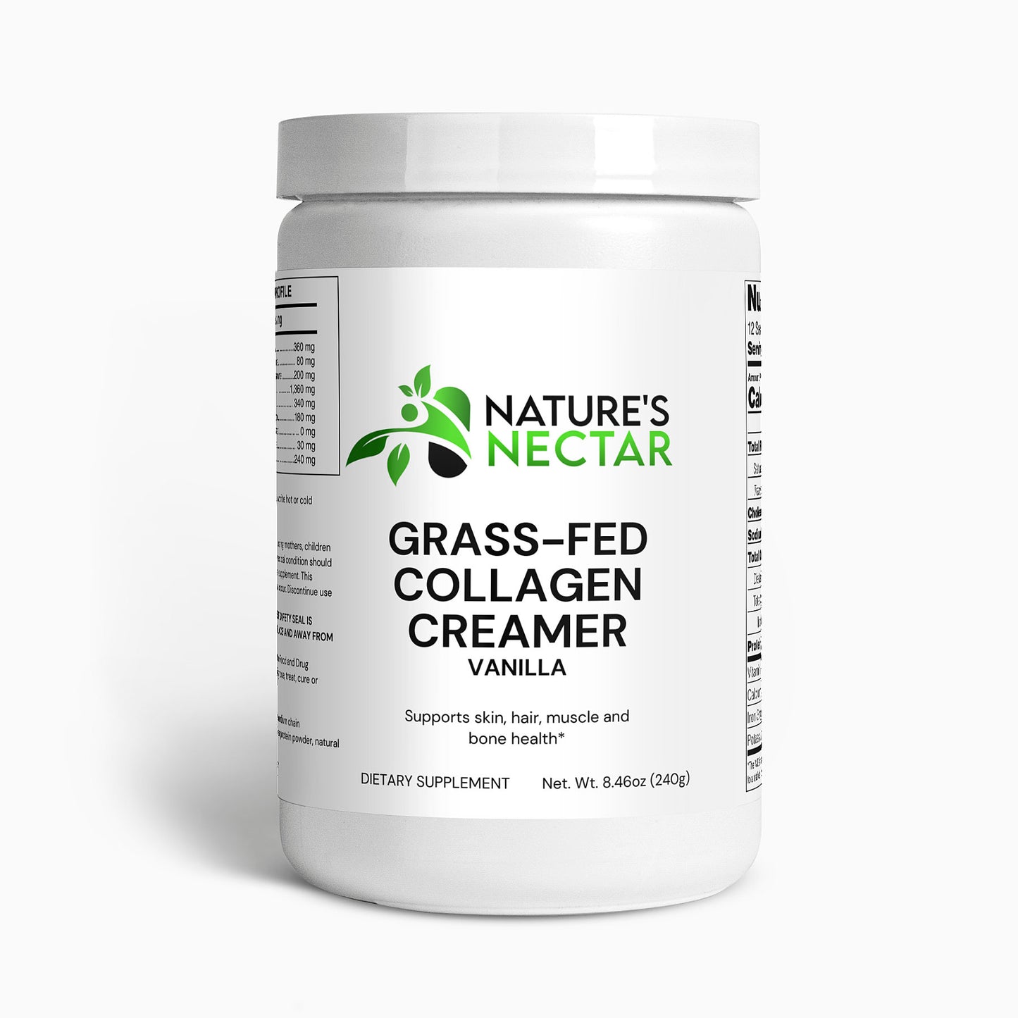 Grass-Fed Collagen Creamer (Vanilla)