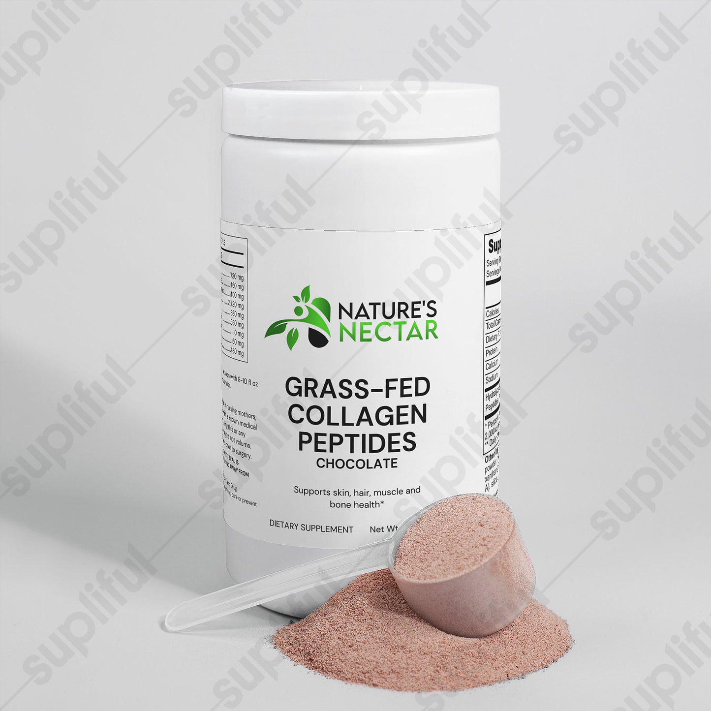 Grass-Fed Collagen Peptides Powder (Chocolate)