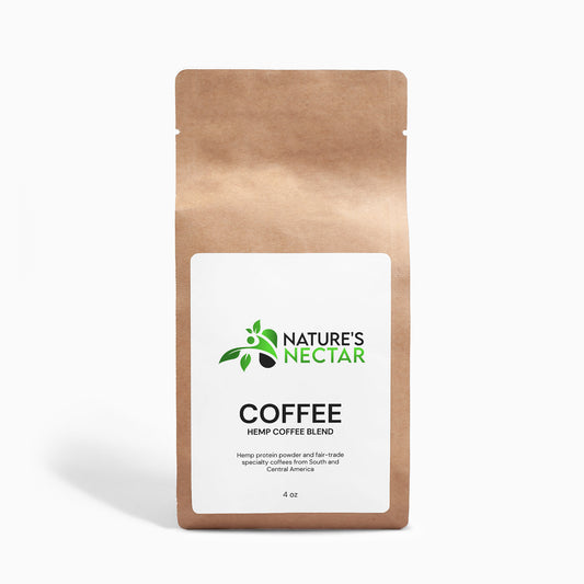 Organic Hemp Coffee Blend - Medium Roast 4oz