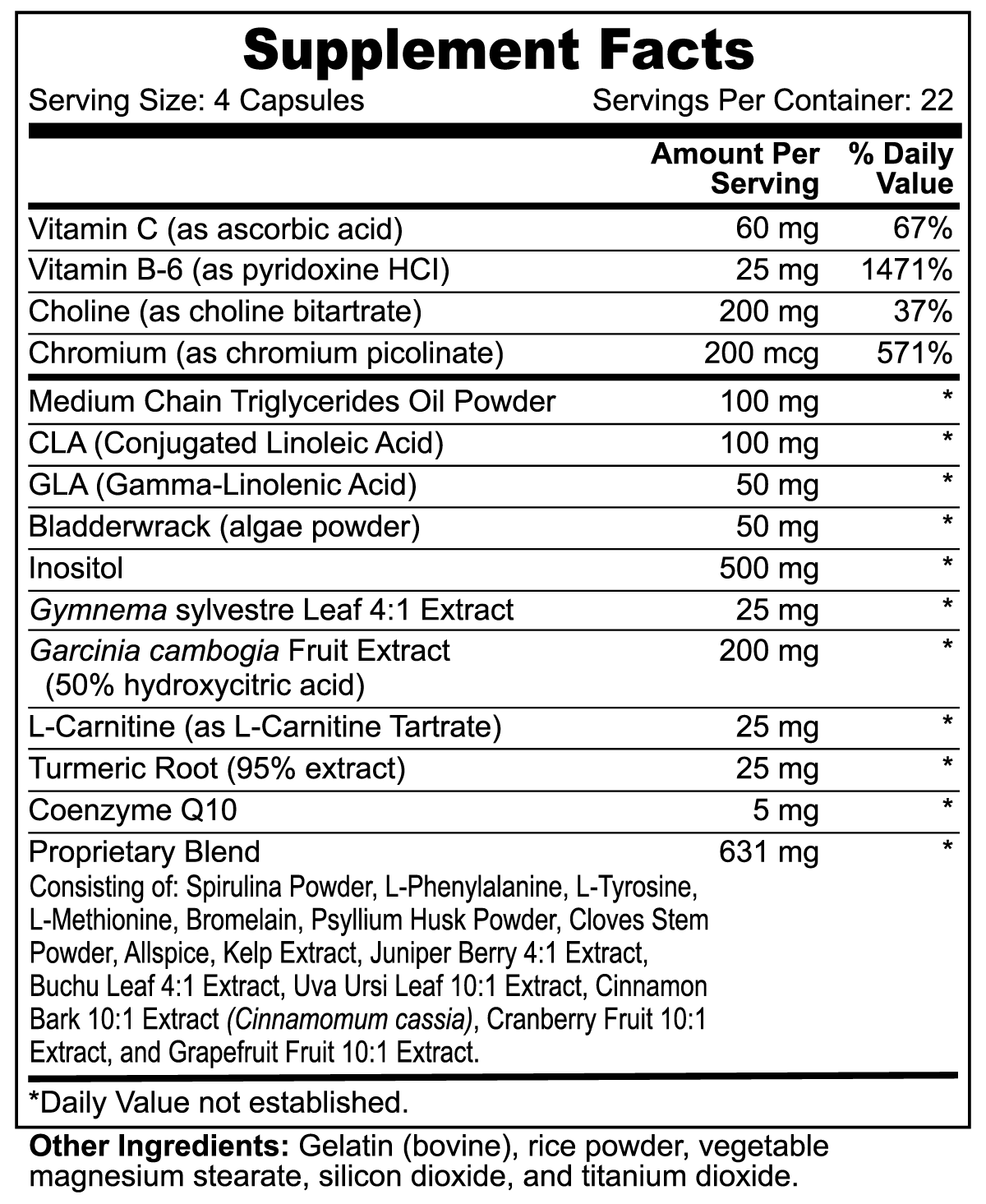 Super Fat Burner with MCT